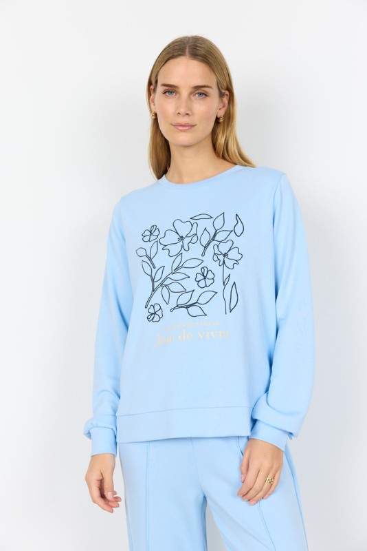 Scbanu 287 Sweatshirt Lyseblå